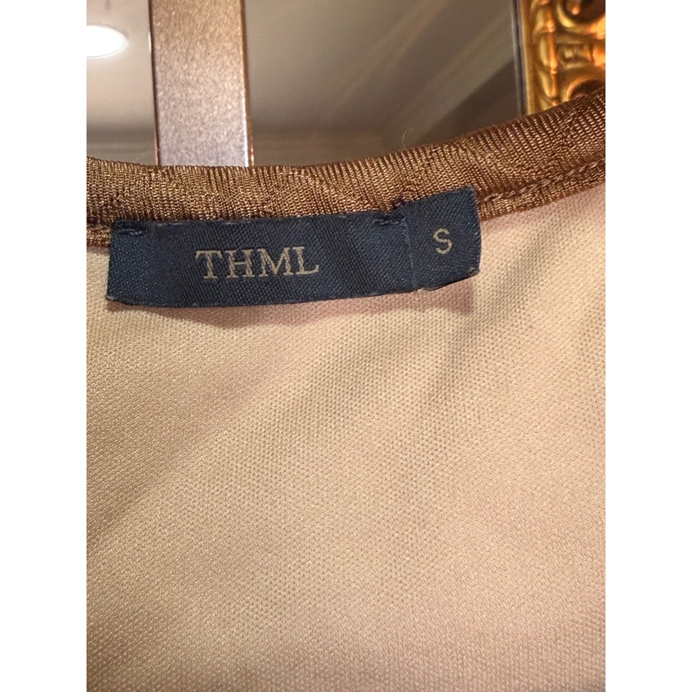 THML Boho Tassel Fringe Knit Vest Brown Grey Cream Western Embroidered Small - Picture 3 of 10